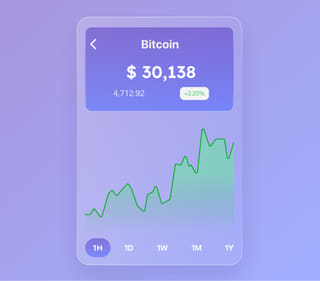 Dashboard van het Luwte Winstbeek crypto trading platform met live marktgegevens